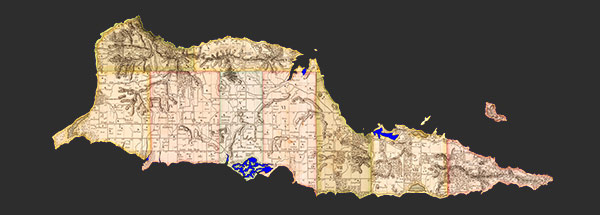 st croix scuba map of the caribbean island of st croix